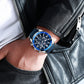 Reward VIP Luxury Chronograph Men’s Quartz Watch – Blue Dial Edition