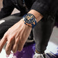 Reward VIP Chronograph Men’s Quartz Watch – Blue Dial Edition