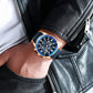 Reward VIP Luxury Chronograph Men’s Quartz Watch – Blue Dial Edition