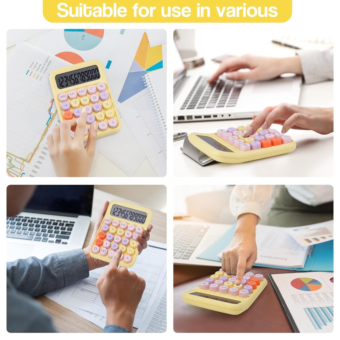 Mechanical Push Button Calculator
