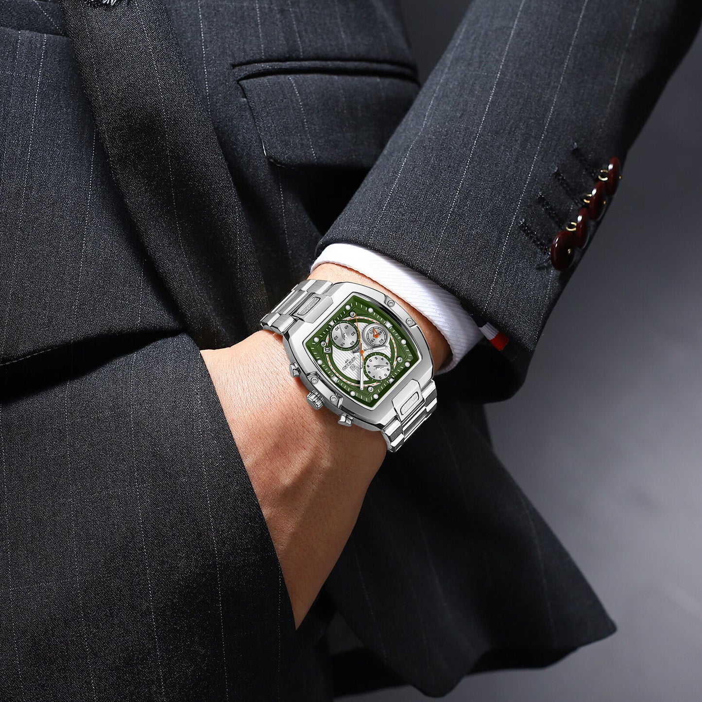 Reward Men's Business Quartz Watch – Green