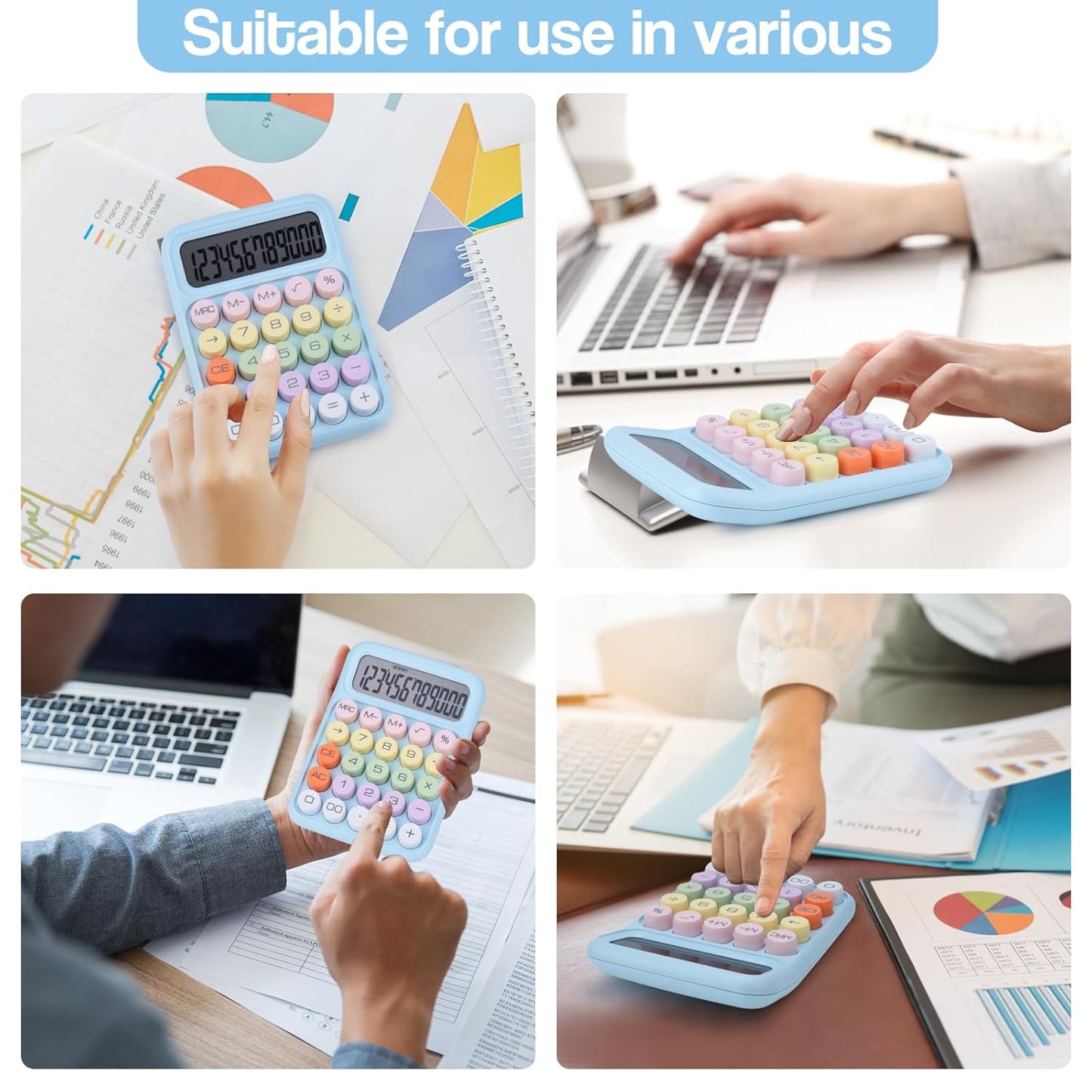 Mechanical Push Button Calculator