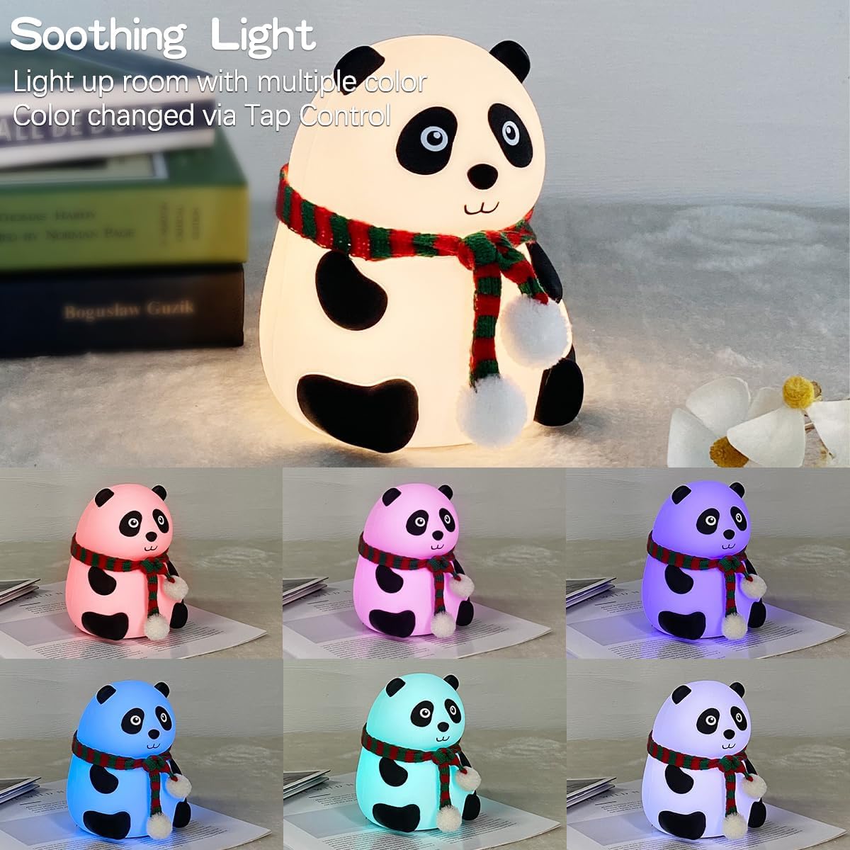 Panda Silicone Night Lamp