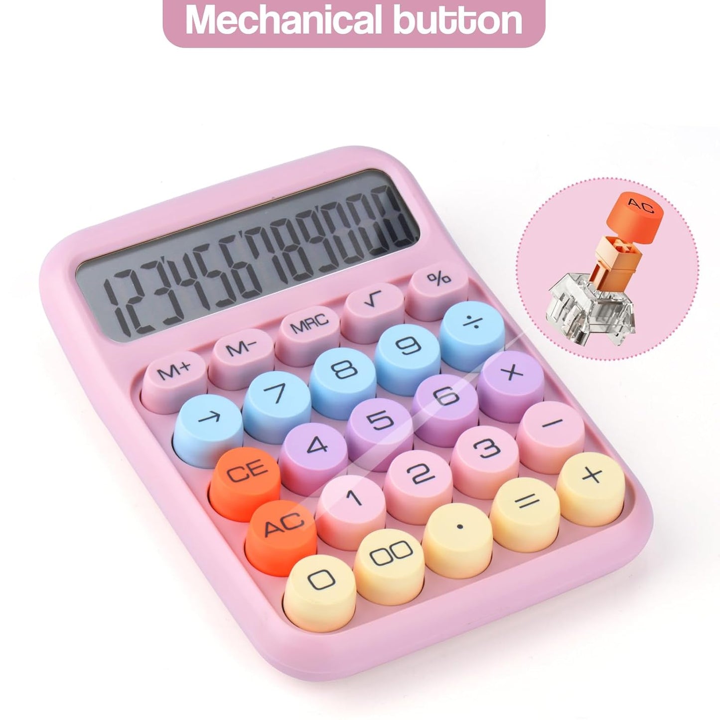 Mechanical Push Button Calculator