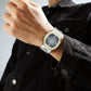 Reward Men's Multifunction Chronograph Quartz Watch – TT Black Case