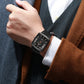 Reward Men's Rectangular Mesh Quartz Watch Black