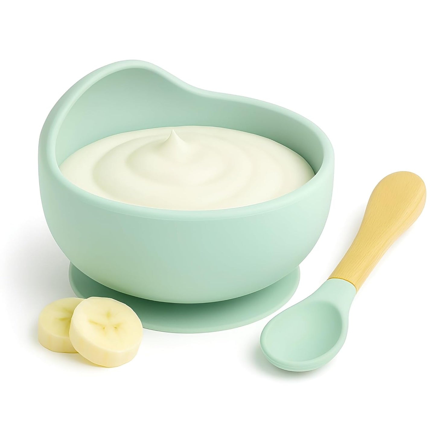Silicone Baby Bowl & Spoon Set