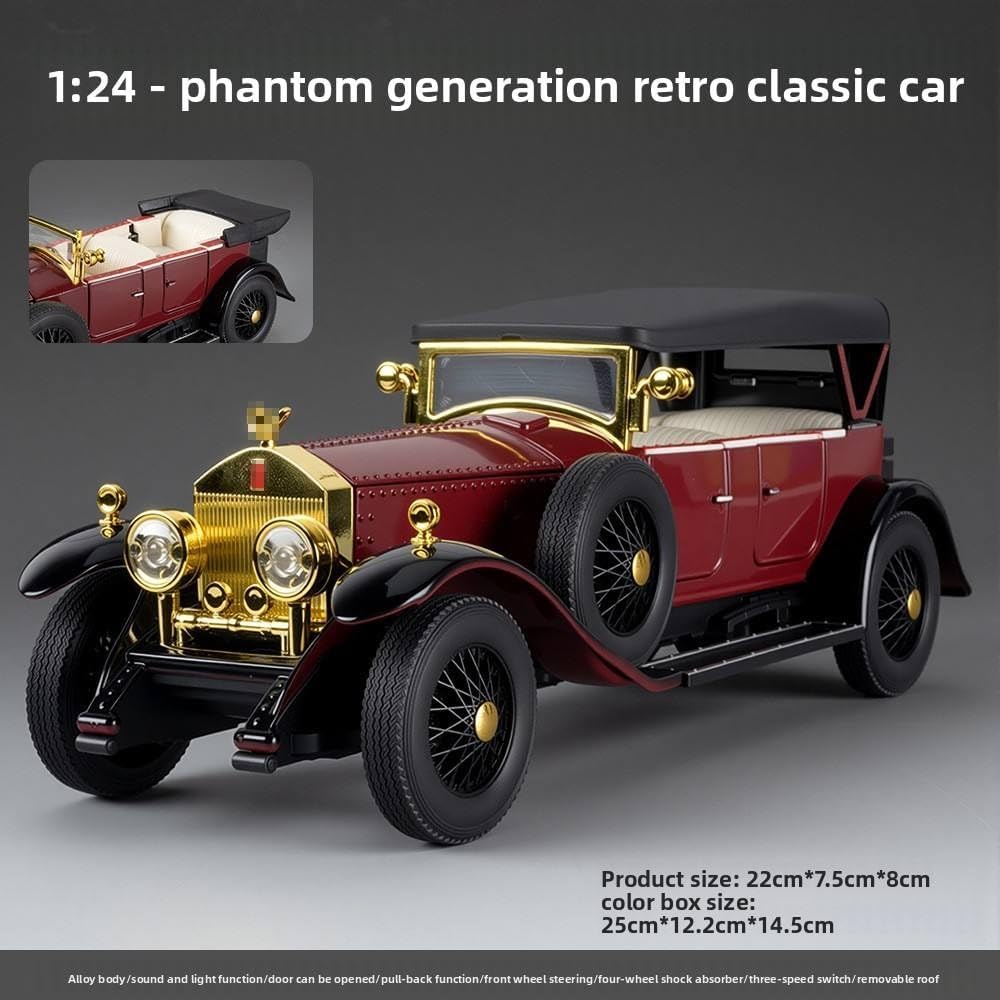 Rolls Royce Phantom 1925 Vintage Toy Car Model