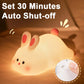 Cute Littale Rabbit Silicone Night Lamp