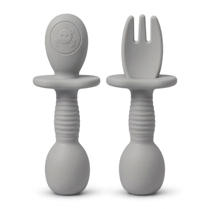 Baby Silicone Spoon & Fork Set